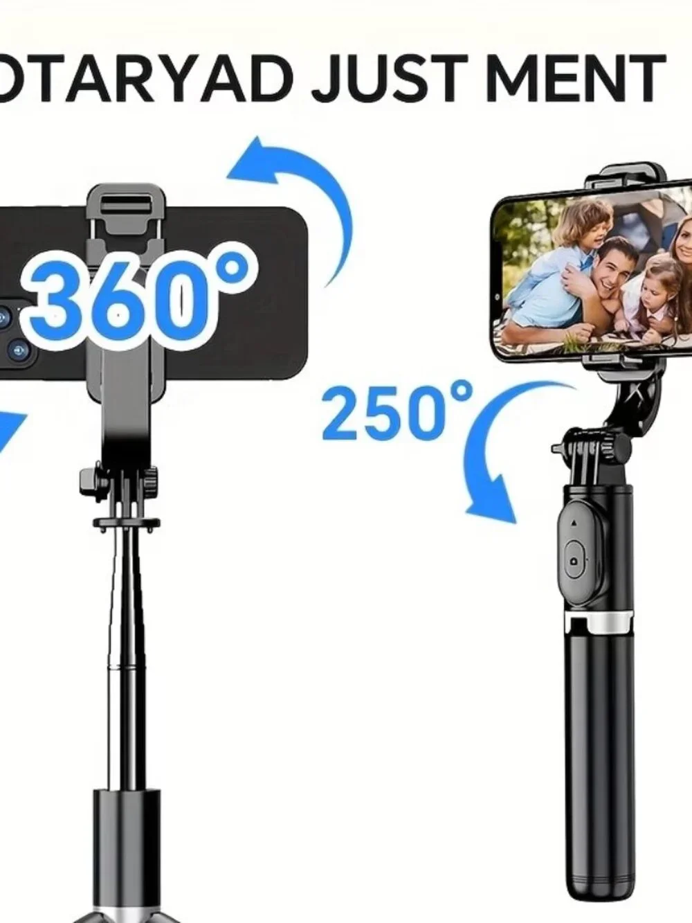 Remote Cobtrol Extendable Phone Selfie Stick
